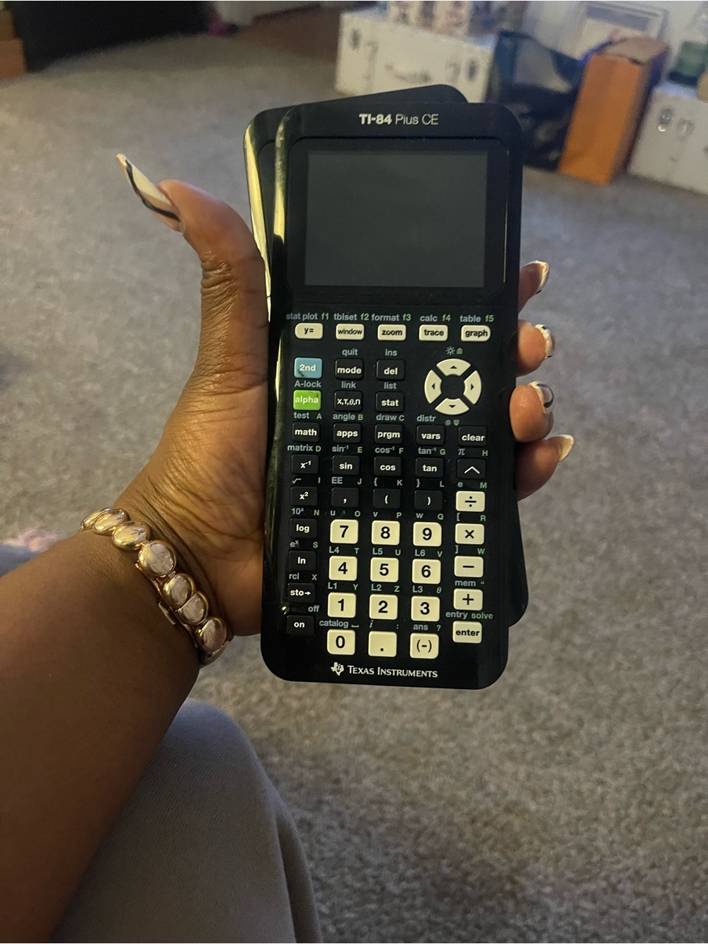 Texas instrument calculator TI 84 Plus CE
